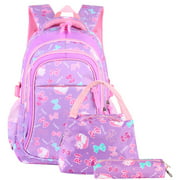 16/'/' Fashion Rainbow School Bag Travel Rucksack Kid/'s Backpack Girls Gift